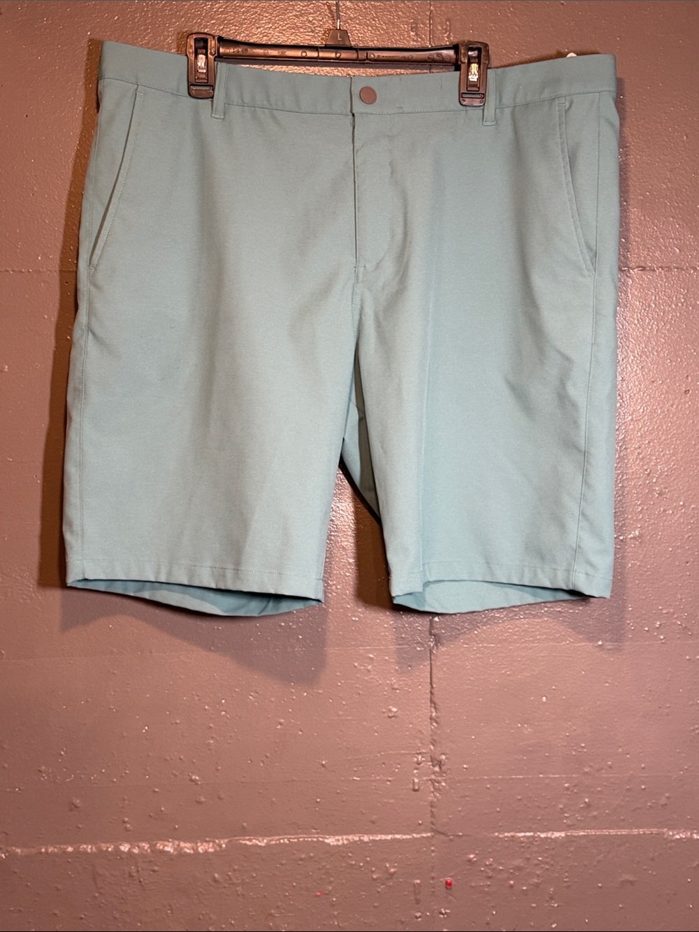 Puma Light Mint Flat Front Men’s Shorts